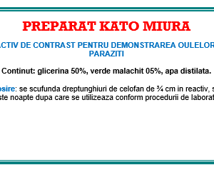 Kato-Miura (evidentiere oua paraziti) - solutie - 500 mL