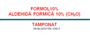 Formol 10% tamponat - fixator universal , 1L