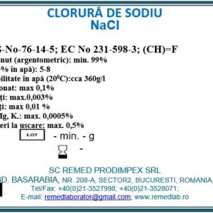 Clorura de sodiu