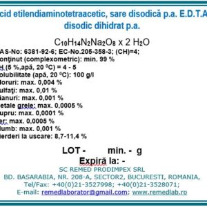 EDTA disodic