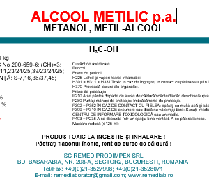 Alcool metilic ( Metanol) p.a. 1L